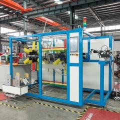 Auto pipe coiling and strapping machine EM-CL800
