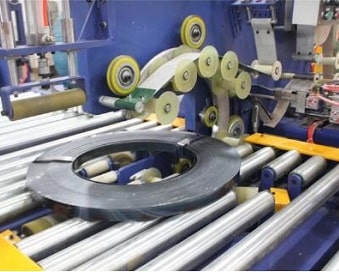 coil wrapping machine for wrapping slit coils-min