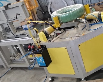 coil packing machine wrapping big bearing