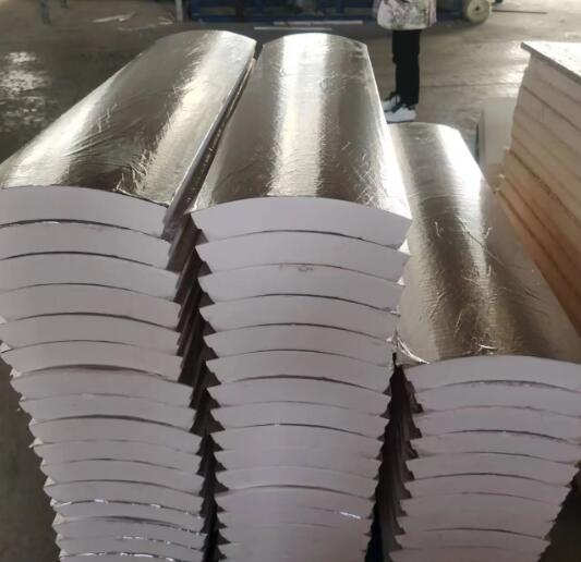 aluminum foil coated phenolic foam insulation material
