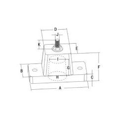 Air Conditioner Anti Vibration Mounting