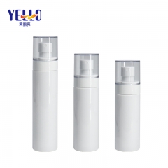 PET Material Cosmetic Spray Bottle With Pump Cap Customized Color