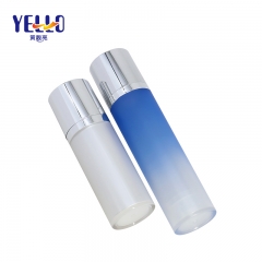 Unique Plastic Airless Bottles Cosmetic Packaging / Skincare Serum Acrylic Lotion Bottle