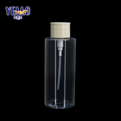 500ml Plastic Cosmetic Bottles For Makeup Remover Cylinder Shape