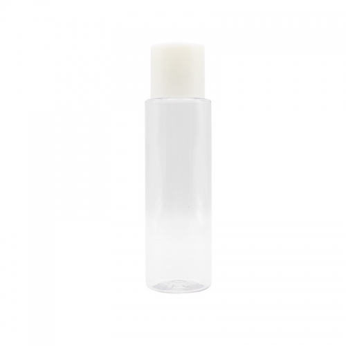 Clear Plastic PET Empty Toner Bottles Pump Cap For Facial Care 250Ml