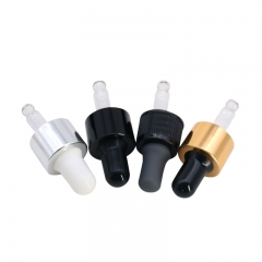 Empty Amber Glass Dropper Bottles , Offset Printing Mini Dropper Bottles