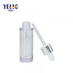 Luxury Cosmetic Dropper Bottles Clear Essential Oil Packaging For Skincare