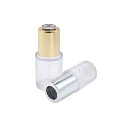 Heavy Wall Cosmetic Dropper Bottles Hot Stamping Printing Screw On Cap