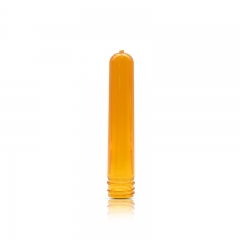 Orange PET Bottle Preform For Cosmetic Packaging 28mm Neck Size