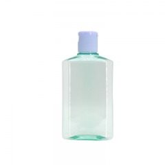 PET Fancy Lotion Bottle , Semi Transparent Plastic Cosmetic Container 250ml