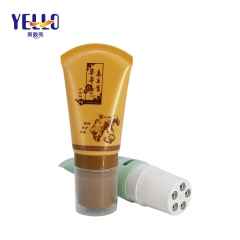 Wholesale 100g Empty Refillable Massage Cream Tube With 5 Roller Balls