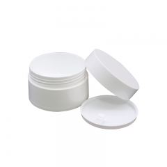 Tarro de crema cosmética de plástico redondo de 10g 30g 50g al por mayor