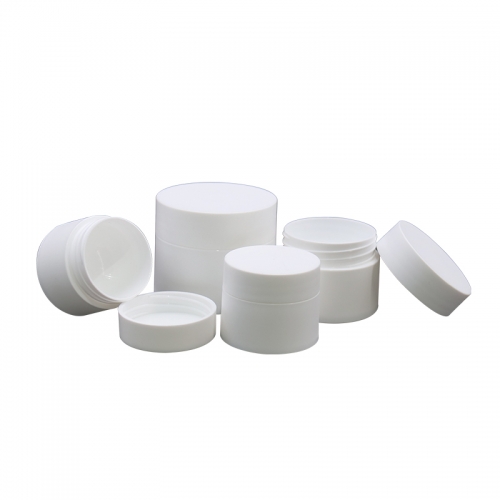 10g 30g 50g Round Plastic Cosmetic Cream Jar Wholesale