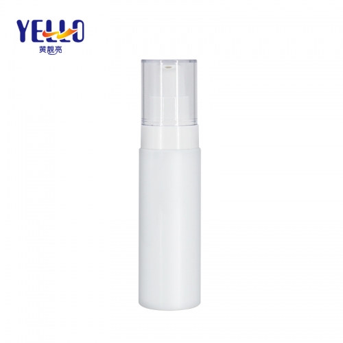 Custom White 100ml Empty Lotion Pump Bottle For Skincare Packaging