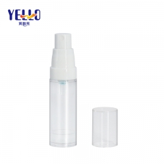 Custom Small Clear 15ml Airless Spray Bottle For Skincare Packaging