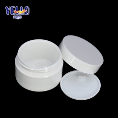 1oz 30g White Face Cream Jars Wholesale , Small PET Cosmetic Containers For Creams