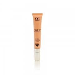 Orange Empty Eye Cream Massage Tubes / Mini Cosmetic Cream PE Tube