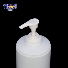 Big HDPE White Bottles for Shampoo , 10oz 300ml Body Lotion Bottle With Pump