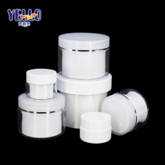 15g 30g 50g 100g Face Cream Jars / Double Wall PET Plastic Lotion Jars