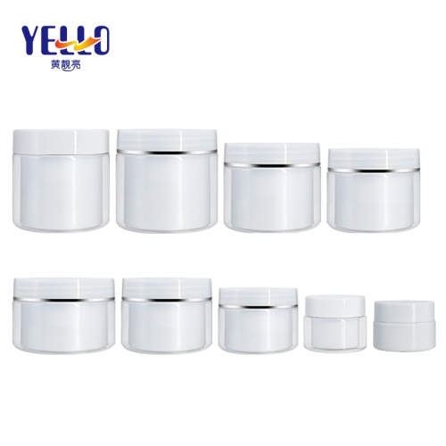 15g 30g 50g 100g Face Cream Jars / Double Wall PET Plastic Lotion Jars