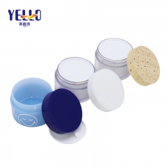 High Quality Thick PET Empty Cream Jars / Plastic Cosmetics Jar For Cream 50gm 120ml