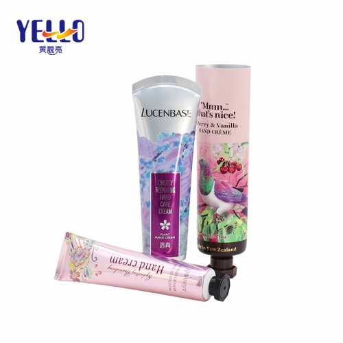 30gm 1oz Plastic PE Tubes For Hand Cream , Customized Laminated Cosmetics Tube Container Packaging