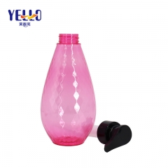 500ml Refillable Pink PET Shampoo And Conditioner Bottles Packaging