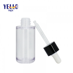 Custom Made Plastic Dropper Bottles 40ml 100ml / Serum Dropper Bottles For Cosmetics