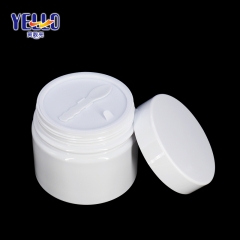 50g 100g Empty Plastic Body Lotion Jars Face Mask Containers , PET Double Wall Jar