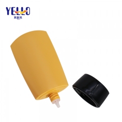 60ml PE Plastic Sunscreen Squeeze Bottles With Nozzle , 2oz Small Sun Blocks Cream Bottle