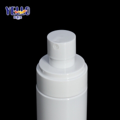 150ml Empty Cylinder Fine Mist Spray Bottles , White Facial Cosmetic Container