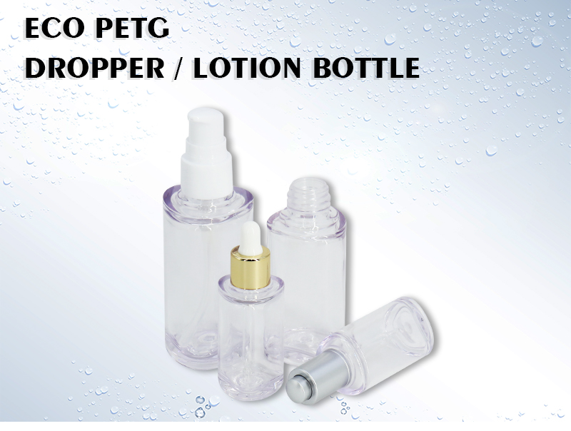 Triangle Clear Lotion Bottles , Eco Friendly Cosmetic Serum Bottle 15ml