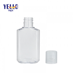 2oz 60ml Botellas vacías de plástico transparente para desinfectante de mascotas