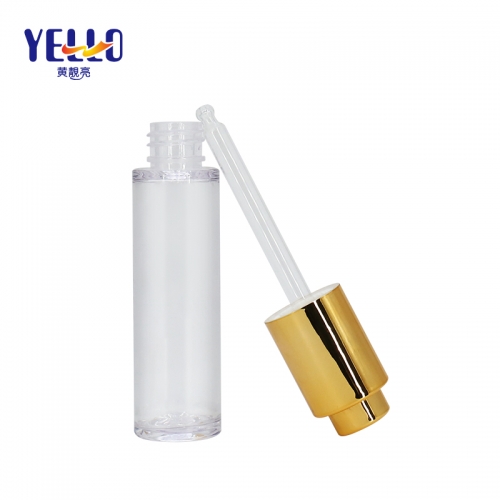 High Quality Golden Press Dropper Eco Plastic Bottles 25ml