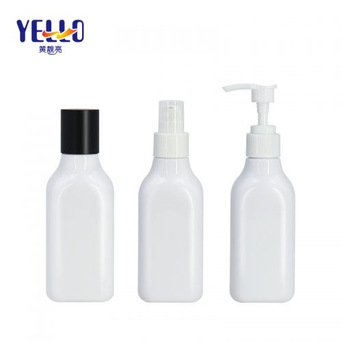 Wholesale 200ml White Shampoo Conditioner Body Wash Dispenser Bottles