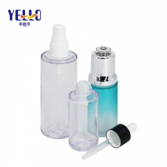 40ml Customs Color Frosted Lotion Press Dropper Bottles