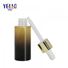 Brown Cosmetic Plastic Dropping Bottles 10ml 20ml 30ml