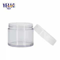 PETG Heavy Wall Clear Pasty Liquid Containers , 3g 5g 10g 50g Empty Cream Jar