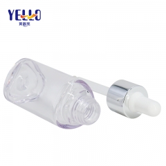 15ml 35ml 50ml Fancy Shape Lotion Dropper Bottles , Eco Friendly Plastic Cosmetic Container
