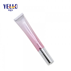 Laminated Plastic Eye Cream Container Cosmetic Squeeze Tubes With Applicator