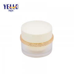 Cream-coloured Recyclable Plastic Cosmetic Containers Packaging For Skin Care 50 Gram