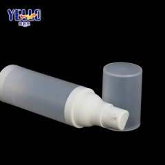 30ml 50ml PP Botellas de loción de bomba privada de aire cosmética esmerilada de plástico