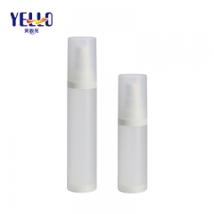 30ml 50ml PP Plastic Frosted Cosmetic Airless Pump Lotion Bottles