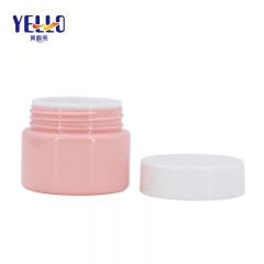 15g 30g Pink Color Empty PET Double Wall Cosmetics Plastic Jar