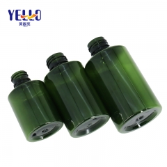 60ml 100ml 150ml Botellas de spray de niebla fina cosmética verde