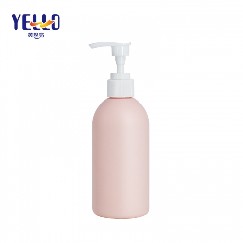 Pink Empty Cosmetic Packaging Wholesale 250ml Lotion Pump Bottle