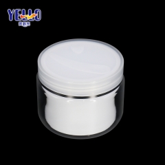 Wholesale White PET Plastic Body Butter Tank Cosmetic Cream Jar