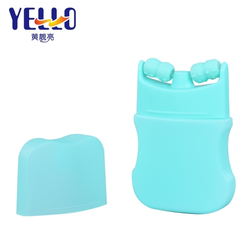 Body Slimming Oil Packaging Neck Cream Bottle With Massage Roller Applicator