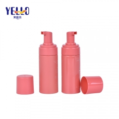 Botellas coloridas de encargo del espumador del OEM para la forma del cilindro del lavado de cara