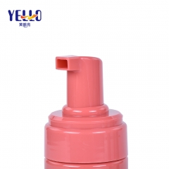 Botellas coloridas de encargo del espumador del OEM para la forma del cilindro del lavado de cara